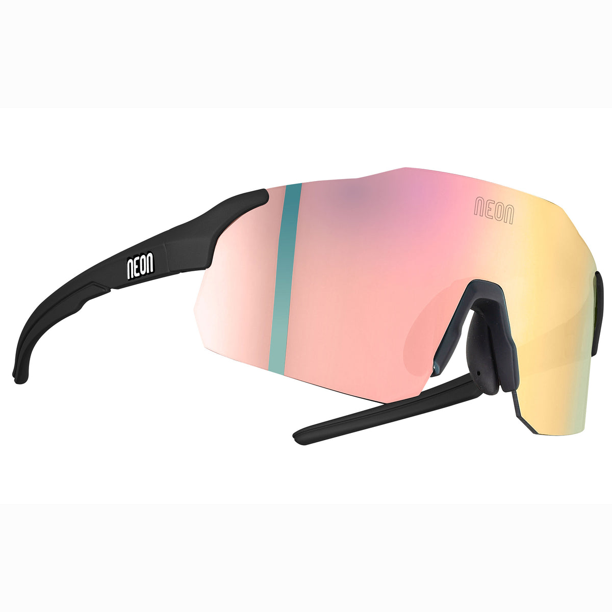 Sky 3.0 Neon sunglasses - Black matt photo red