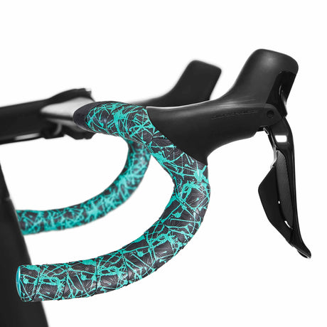 Nastro Manubrio Supacaz Super Sticky Kush Splat - Celeste Supacaz