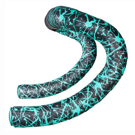 Nastro Manubrio Supacaz Super Sticky Kush Splat - Celeste Supacaz