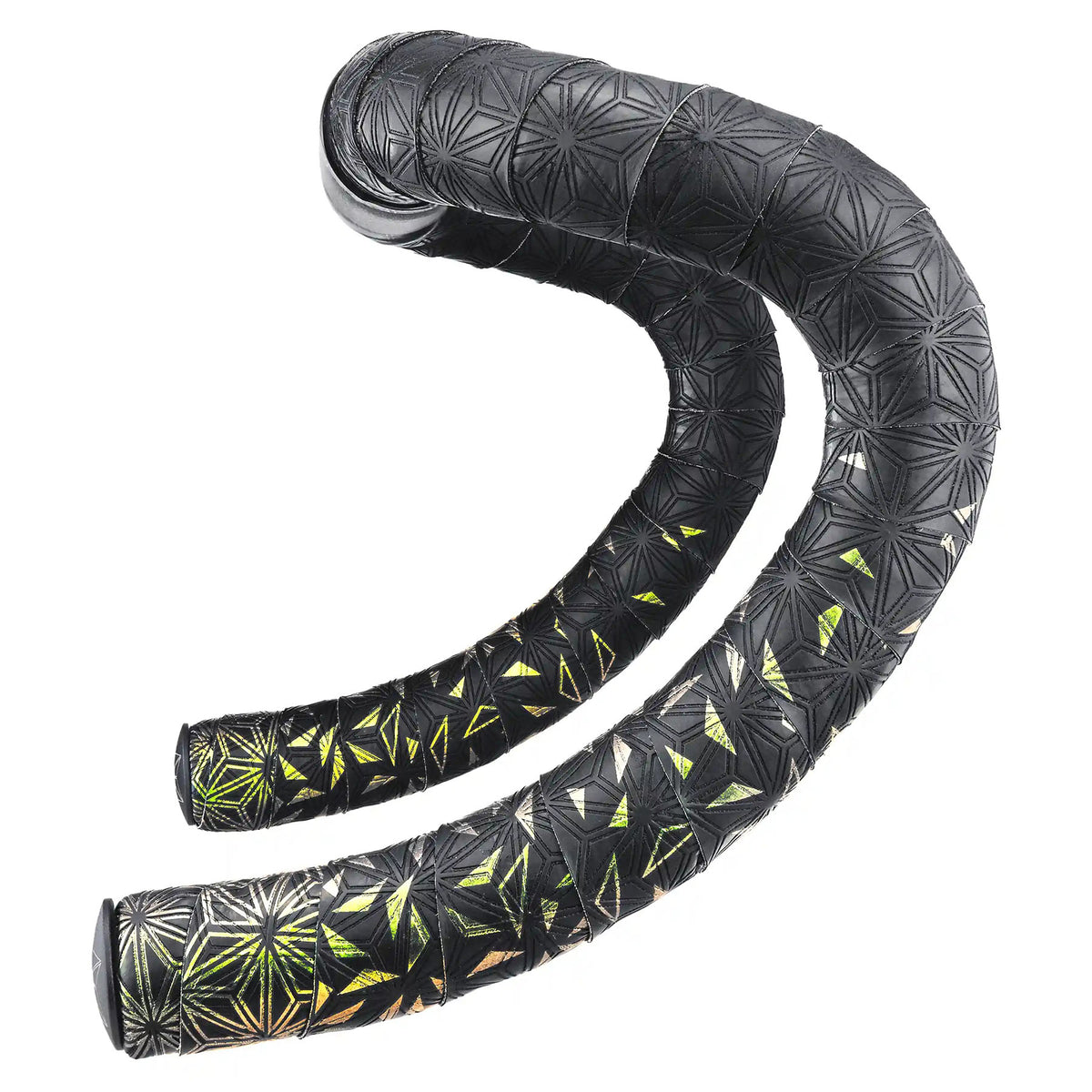 Supacaz Super Sticky Kush Handlebar Tape - Star Fade Emerald Refractor