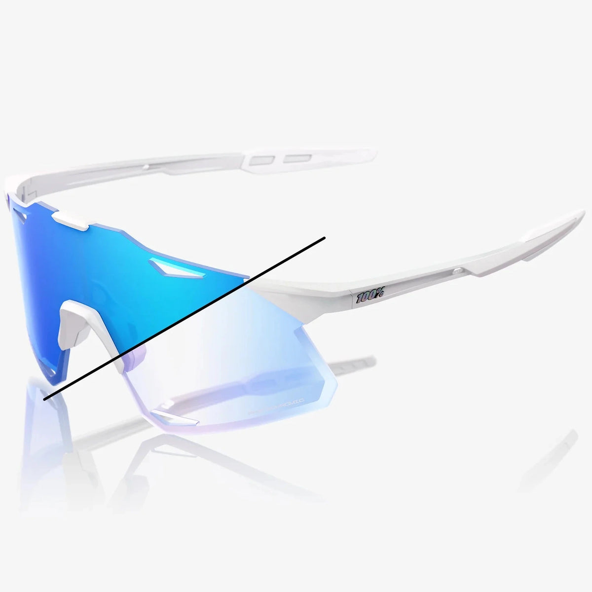 Gafas 100% Hypercraft - Bastille Blue Mirror Photochromic