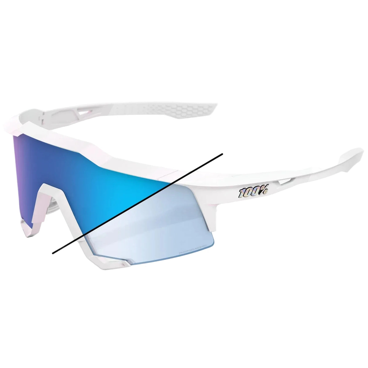 Gafas 100% Speedcraft - Bastille Blue Mirror Photochromic