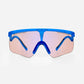 Alba Optics Delta sunglasses - Blue Glossy Vzum F-Lens Flamingo