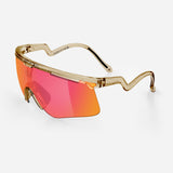 Alba Optics Delta Glasses - Smoke Glossy Vzum F-Lens Fire