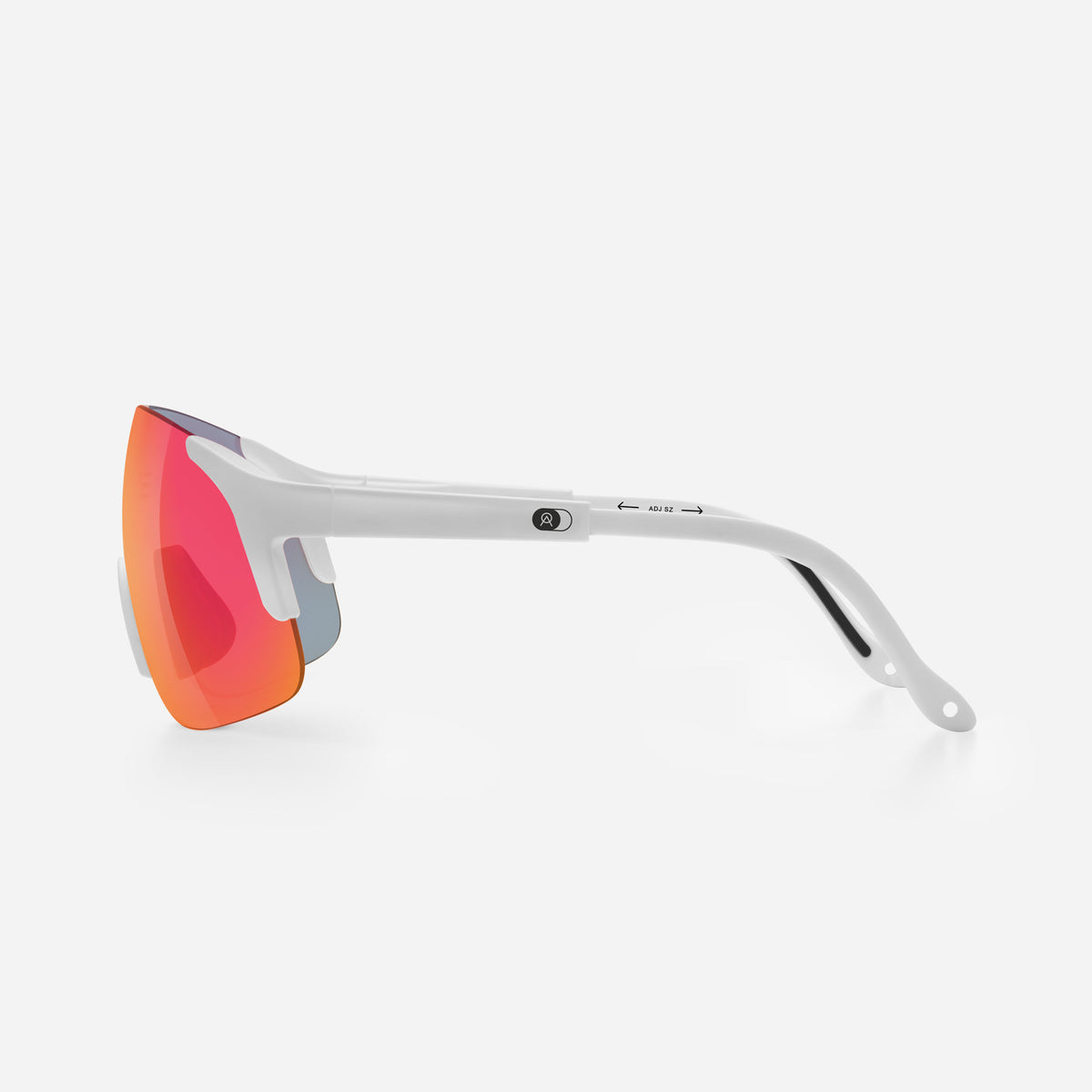 Lunettes Alba Optics Jumbo - White Vzum F-lens Fire