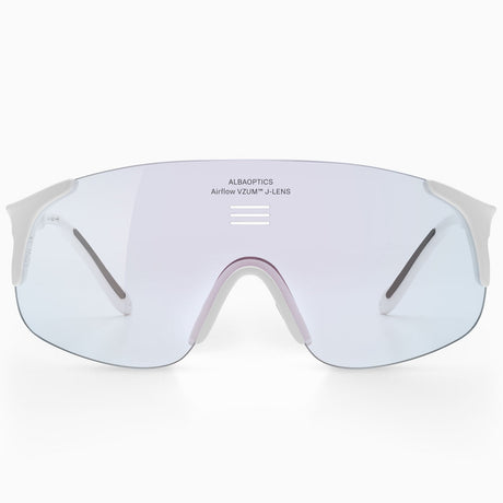 Occhiali Alba Optics Jumbo - White Vzum F-lens Fire Alba Optics