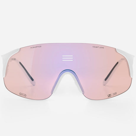 Occhiali Alba Optics Jumbo - White Vzum F-lens Flamingo Alba Optics