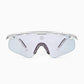 Alba Optics Mantra sunglasses - Crystal Glossy Vzum F-Lens Fire