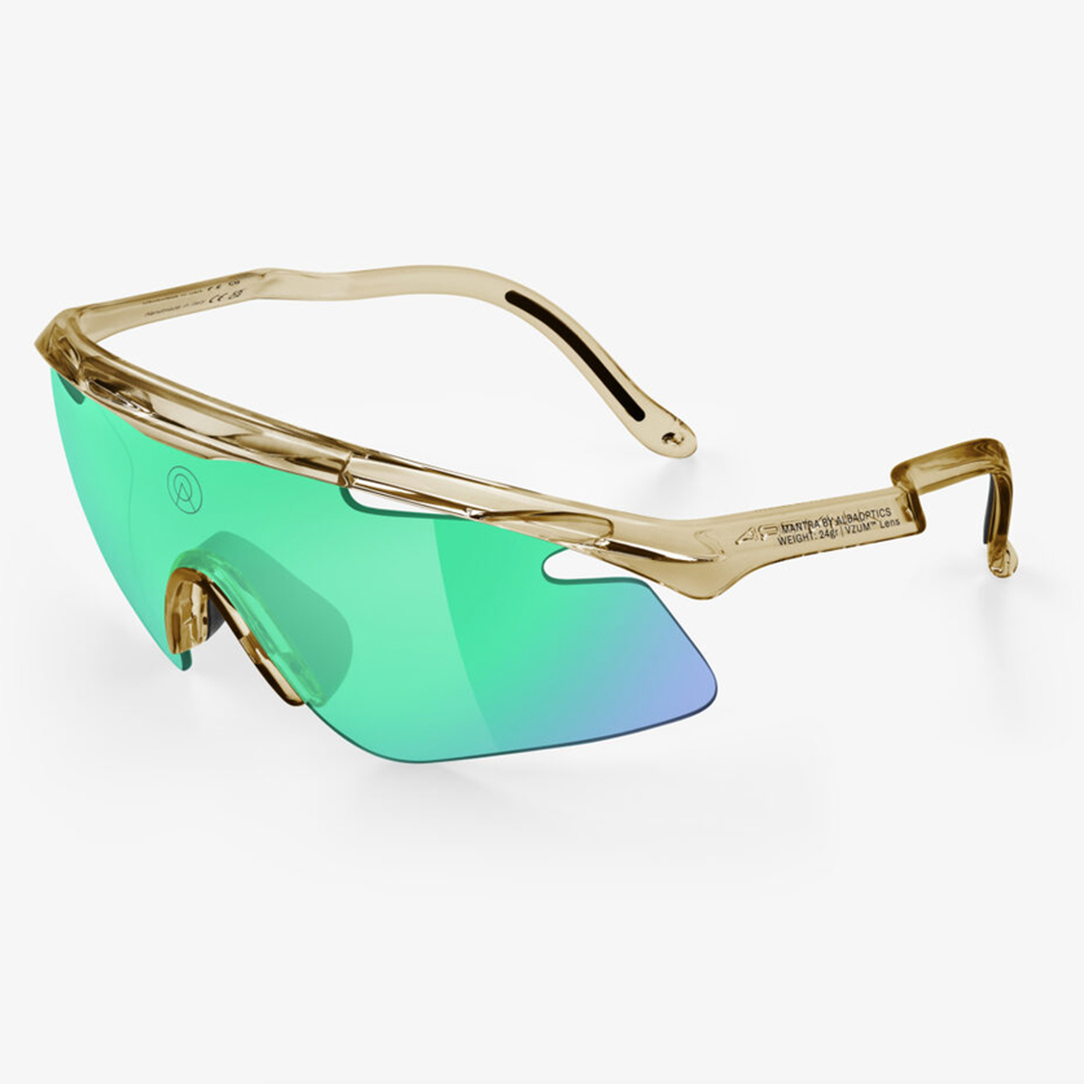 Occhiali Alba Optics Mantra - Smoke Glossy Lens Beetle