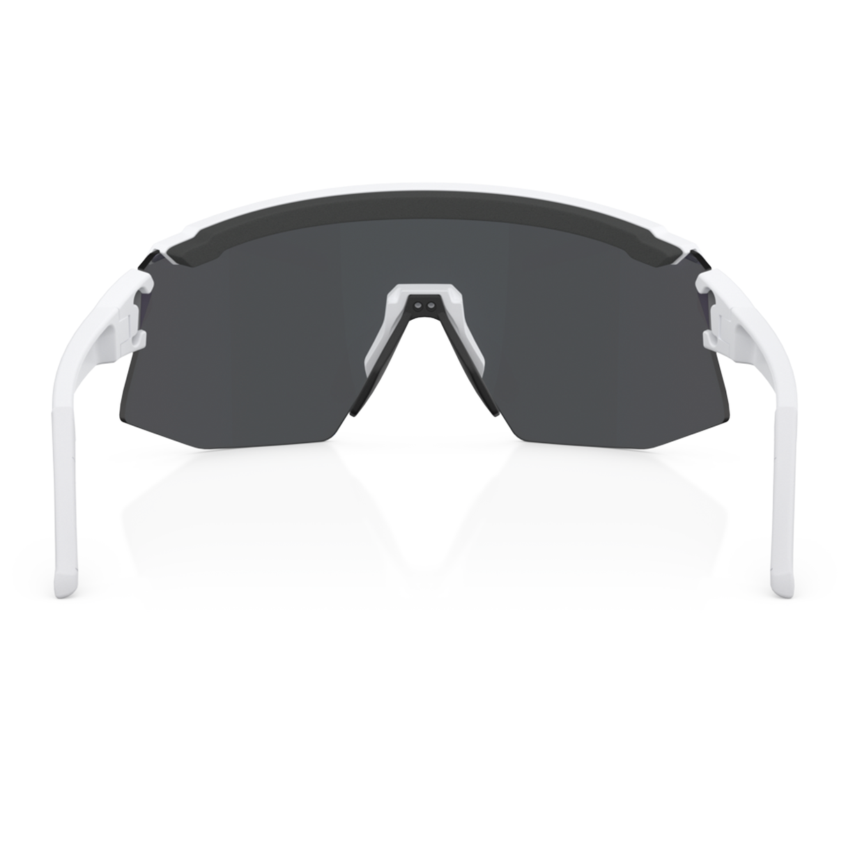 Lunettes Bliz Breeze Small - Matte White Smoke Blue