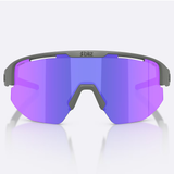 Lunettes Bliz Matrix - Matte Grey Smoke Purple Multicolor