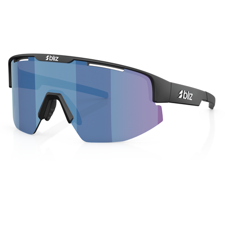 Bliz Matrix Small Brille - Matte Black Smoke Blue