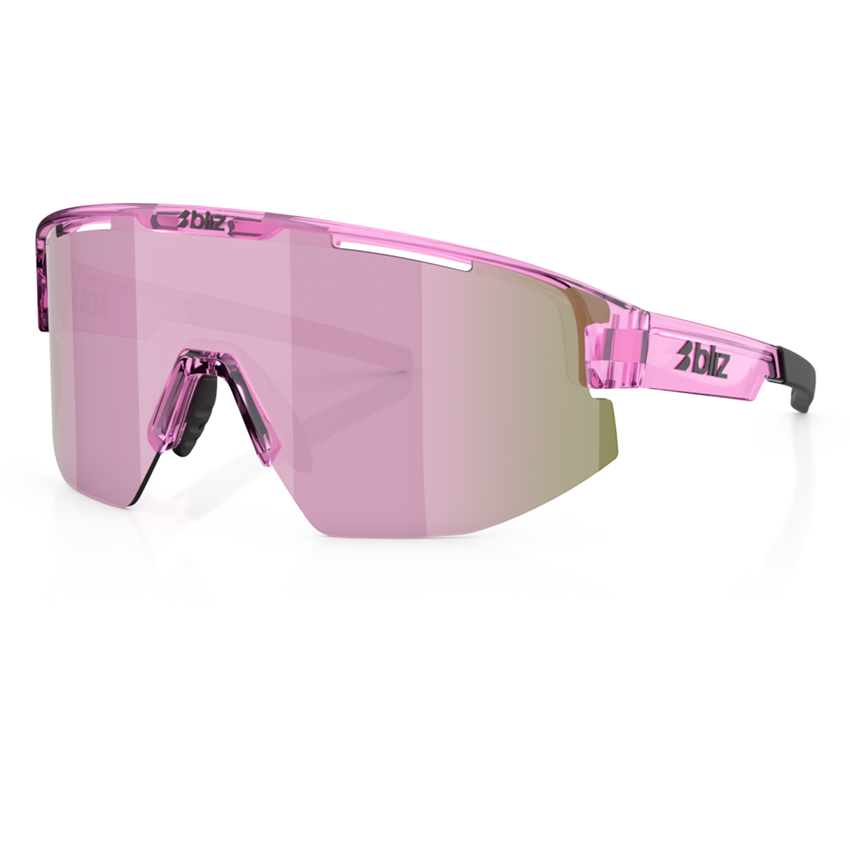Occhiali Bliz Matrix Small - Transparent Pink Brown Rose Bliz