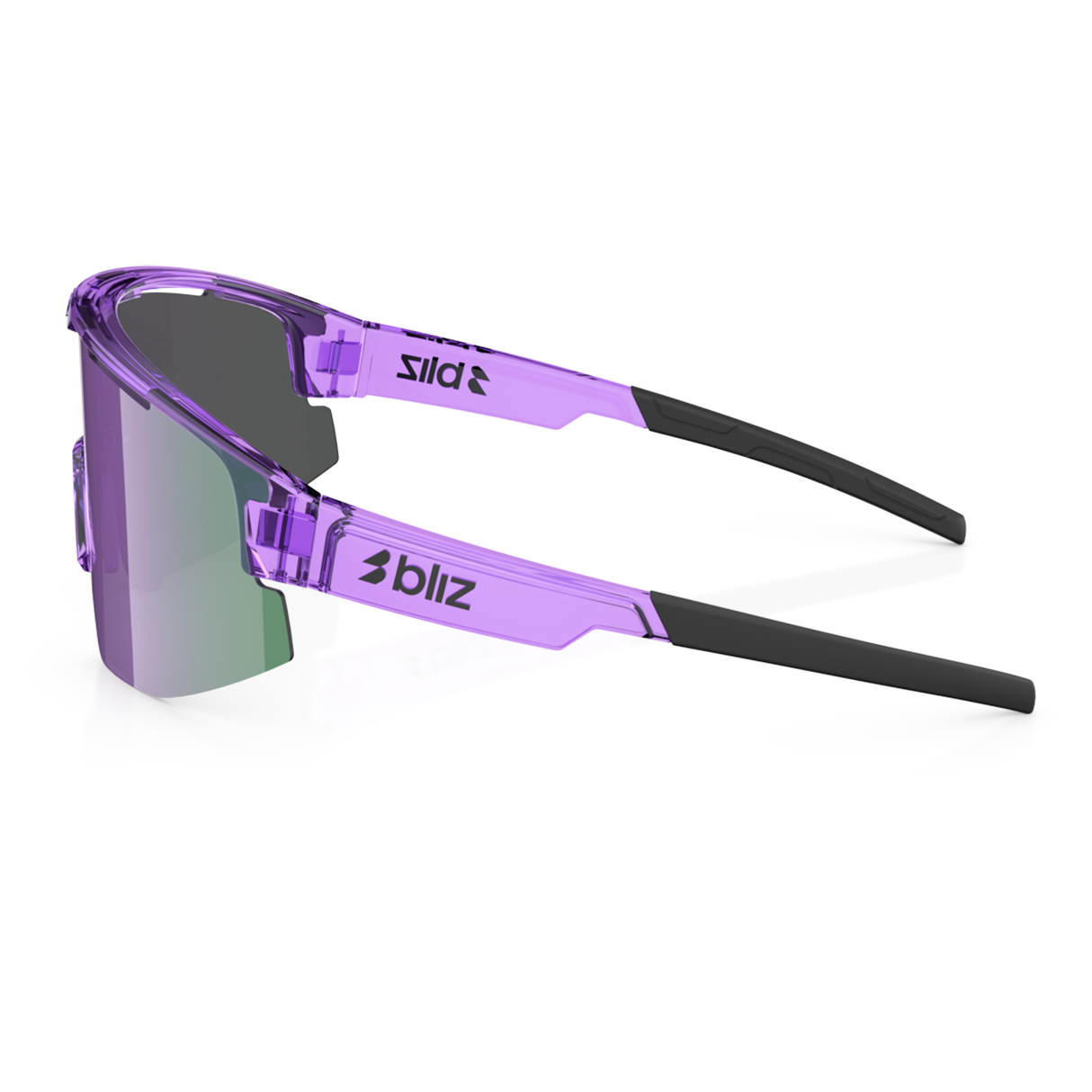 Lunettes Bliz Matrix - Transparent Purple Smoke Purple