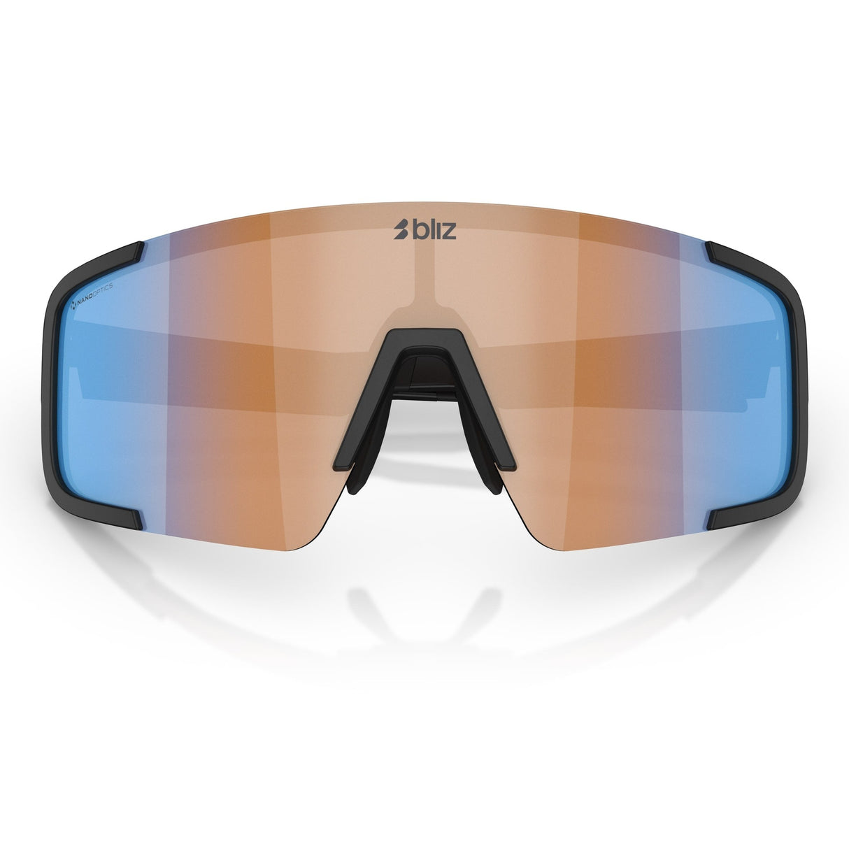 Occhiali Bliz P003 - Matte Black Coral-Orange Mirror Bliz