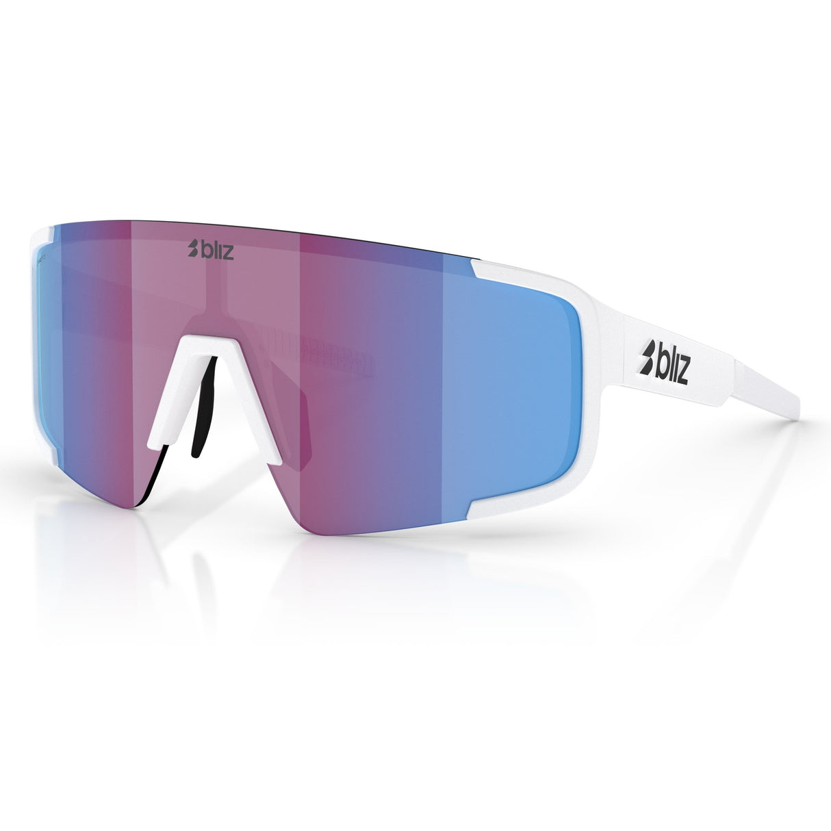 Occhiali Bliz P003 - Matte White Rose-Violet Mirror Bliz