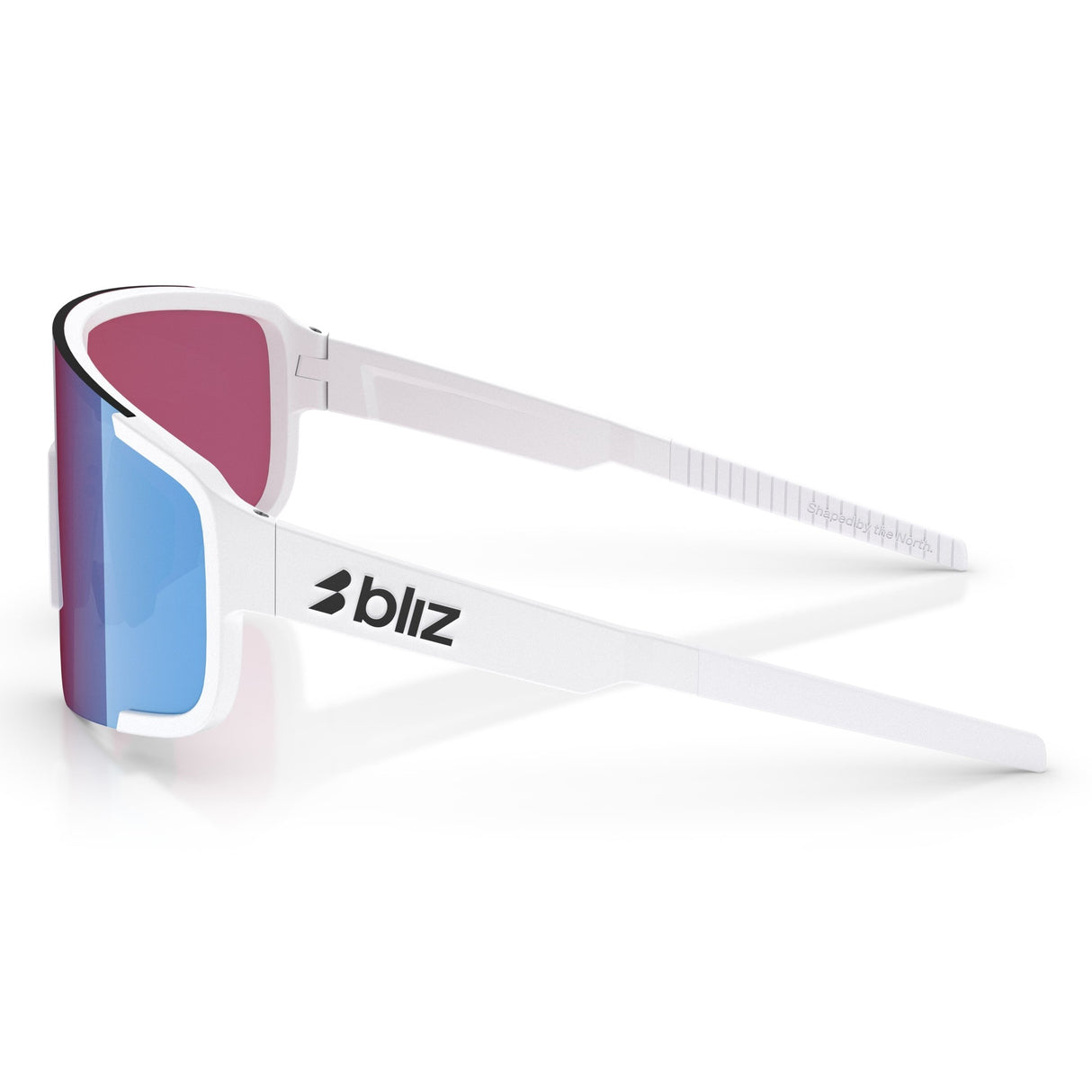 Occhiali Bliz P003 - Matte White Rose-Violet Mirror Bliz