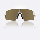 Brille Bliz P004 - Matte White Smoke Blue