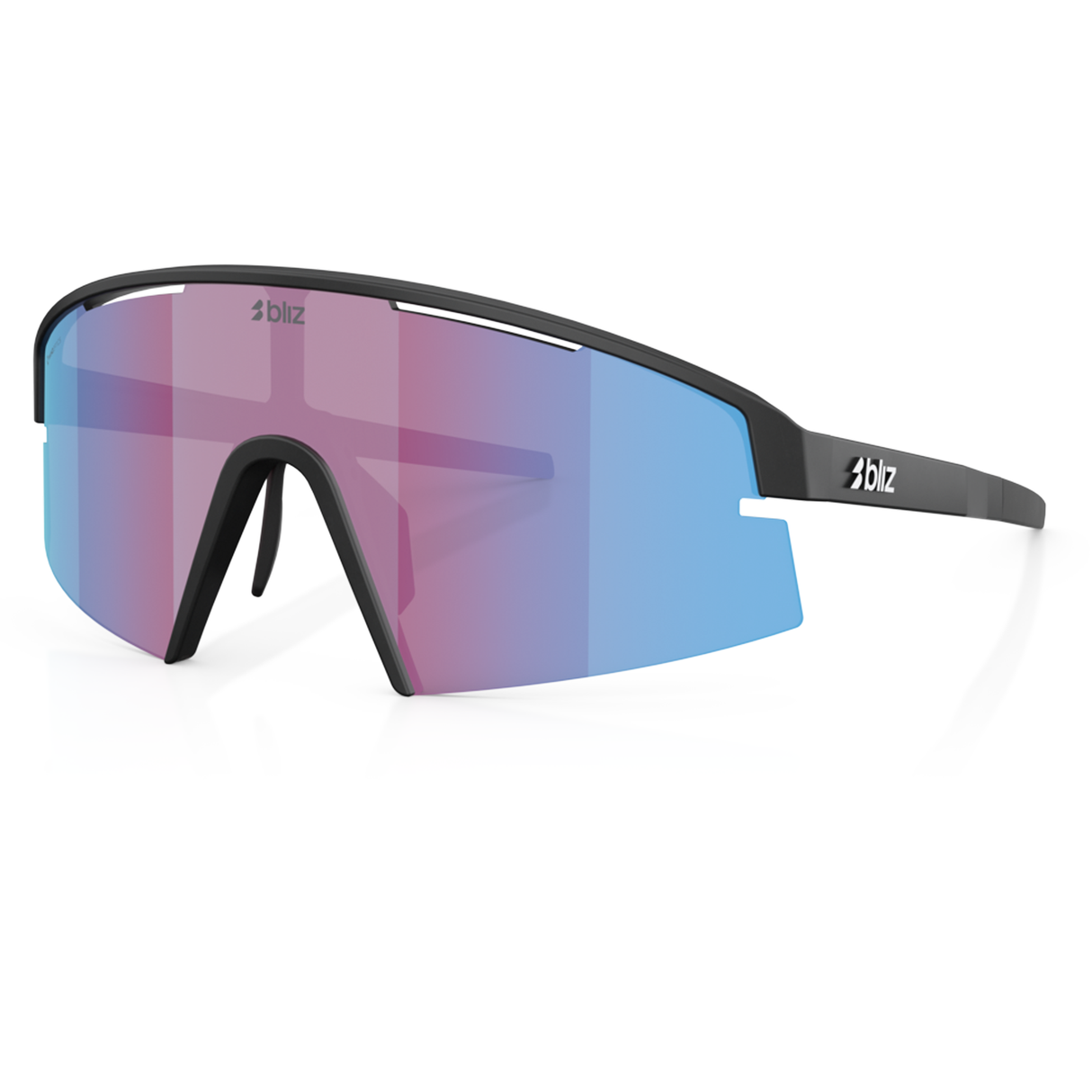 Occhiali Bliz P006 - Matte Black Nano Optics Violet/Blue Bliz