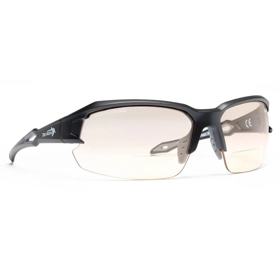 Occhiali Demon Tiger Photo Sun Reading +2,00 - Matt Black Grey Demon