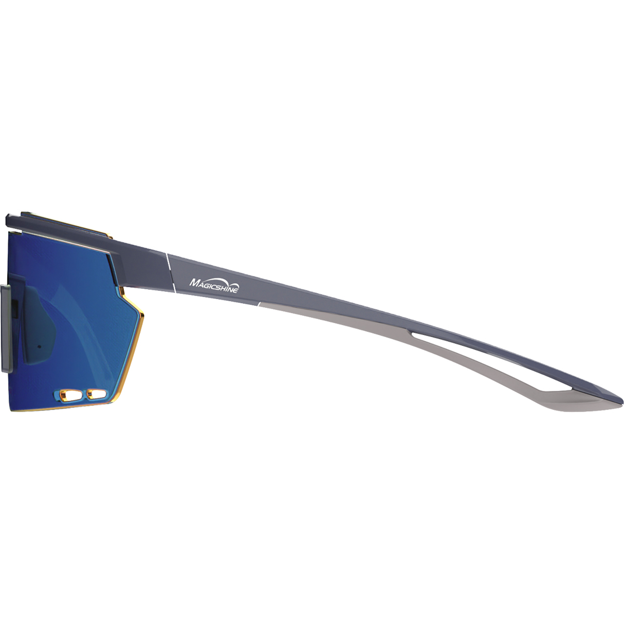 Magicshine Rouler Brille - Blau Grau