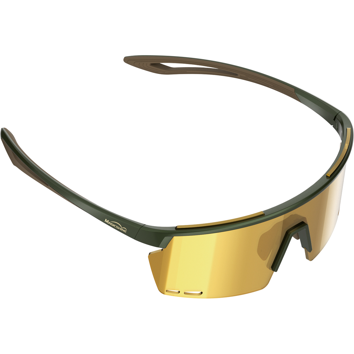 Gafas Magicshine Rouler - Verde oro