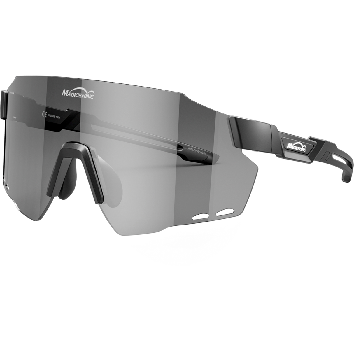 Lunettes Magicshine Windbreaker - Noir