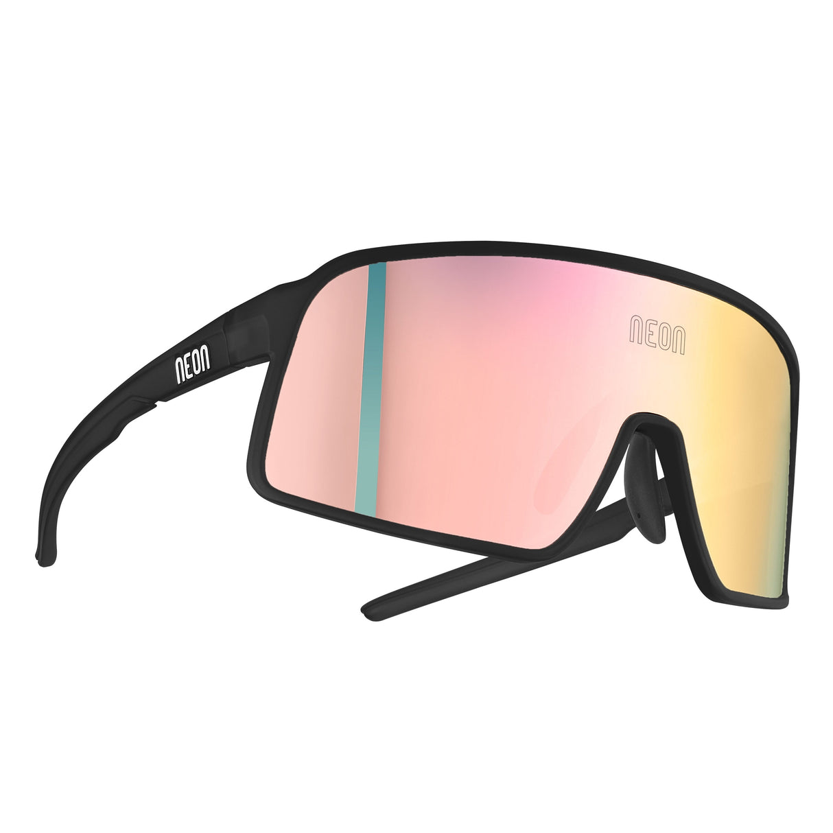Lunettes Neon Stratus - Black matt photo red