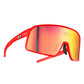 Neon Stratus brille - Red fluo mirror red