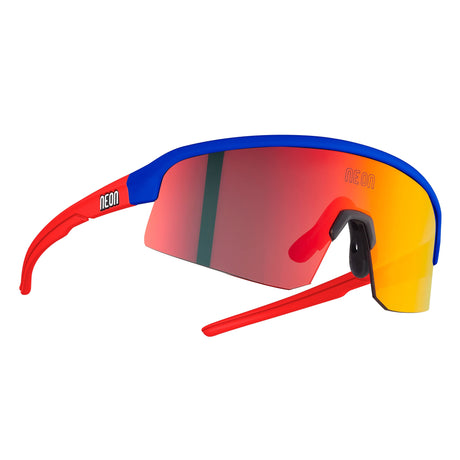 Lunettes Neon Viper Teenager - Blue red mirror red