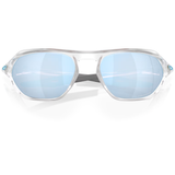 Lunettes Oakley Cage Jacket - Matte Clear Prizm Deep Water Polarized