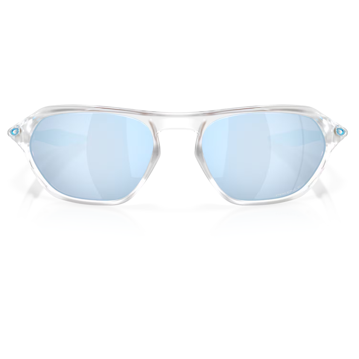 Lunettes Oakley Cage Jacket - Matte Clear Prizm Deep Water Polarized
