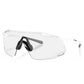 Oakley Cybr Dyno Brille - Matte white iridium photochromic