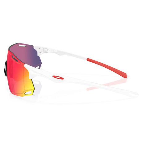 Oakley Cybr Dyno Brille - Polished white prizm road