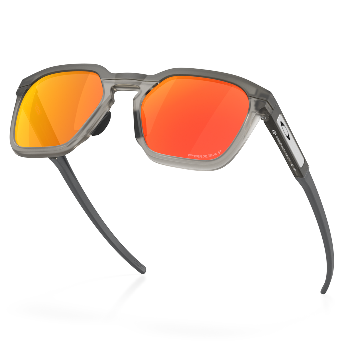 Occhiali Oakley HSTN SQ 2.0 - Matte Grey Smoke Prizm Ruby Polarized Oakley