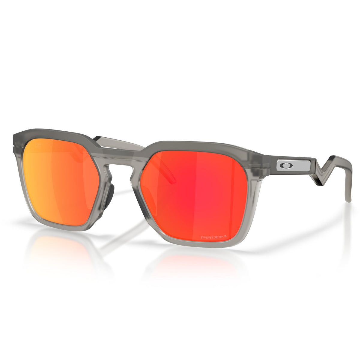 Gafas Oakley HSTN SQ - Matte Grey Smoke Prizm Ruby