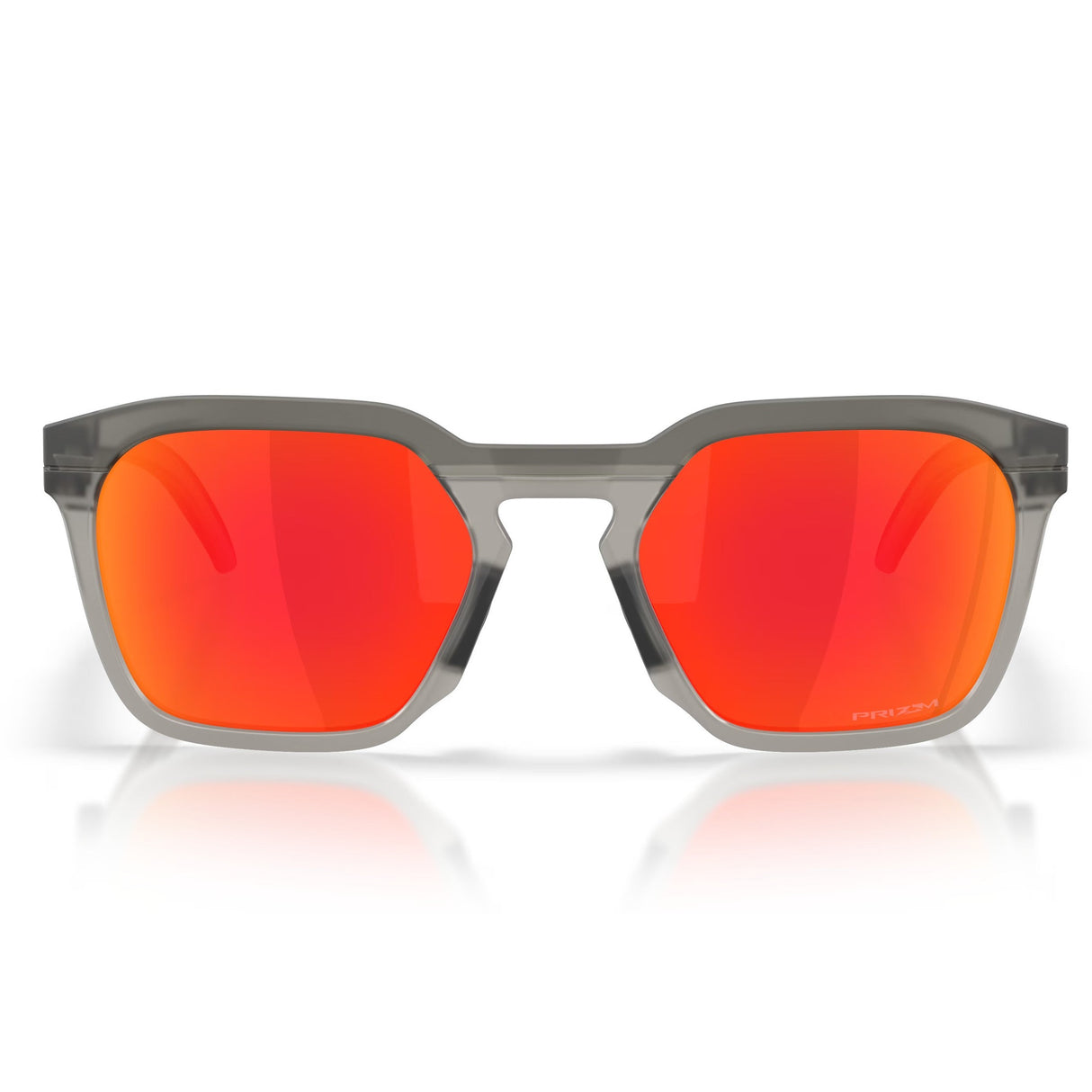 Gafas Oakley HSTN SQ - Matte Grey Smoke Prizm Ruby