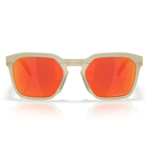 Oakley HSTN SQ Glasses - Matte Sand Prizm Ruby Polarized