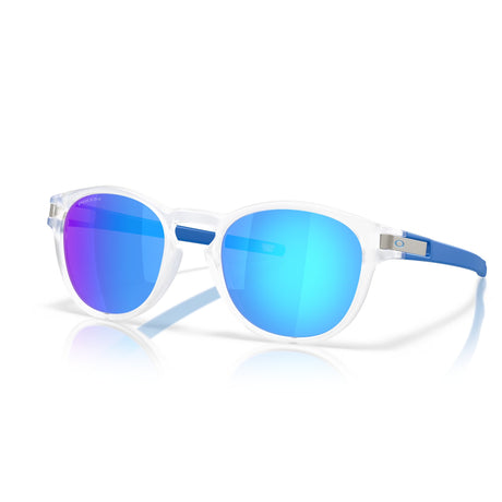 Oakley Latch Brillen - Matte Clear Prizm Sapphire