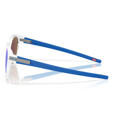 Oakley Latch Brillen - Matte Clear Prizm Sapphire