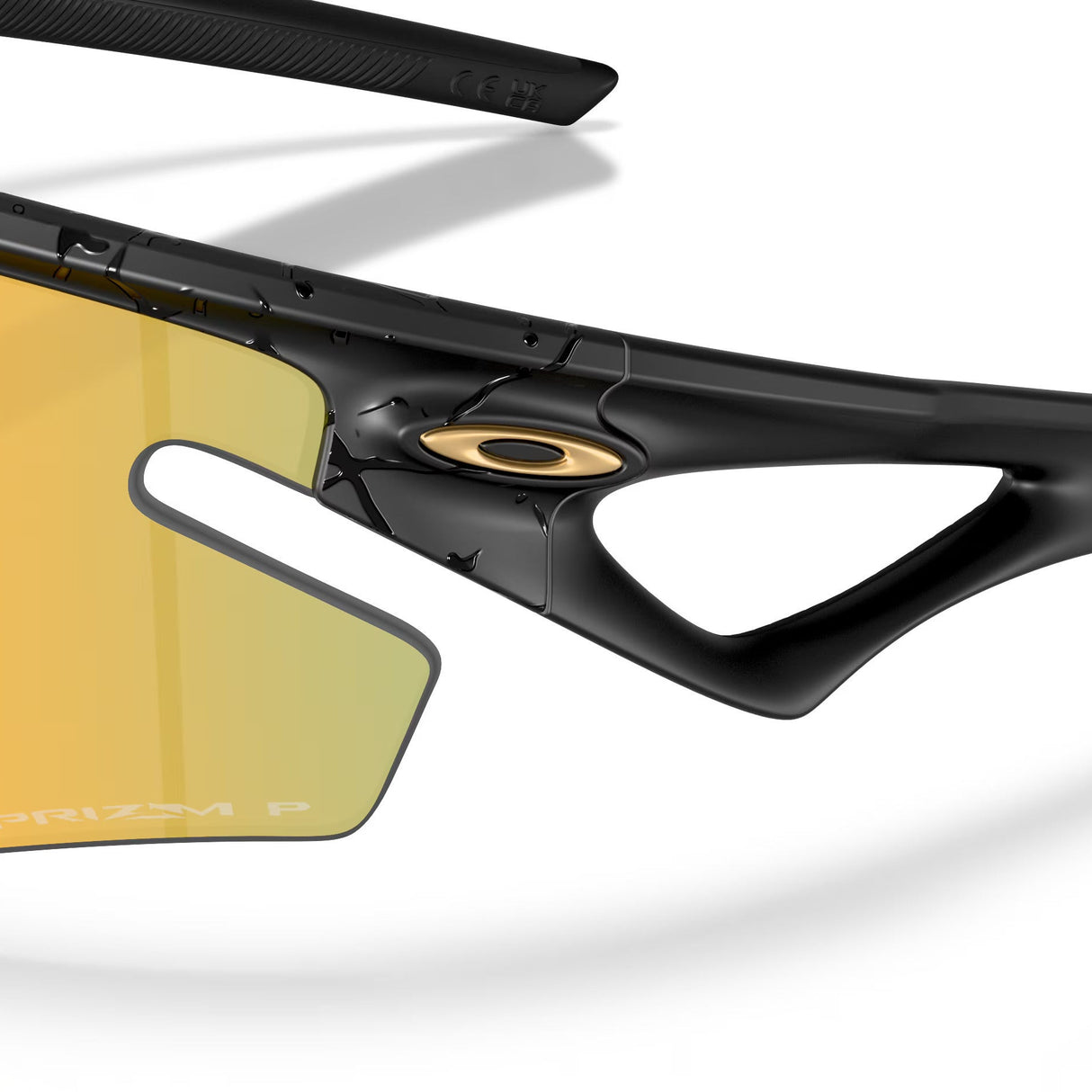 Occhiali Oakley Sphaera Slash Gridiron Collection - Matte Black Splatter Prizm 24K Polarized Oakley