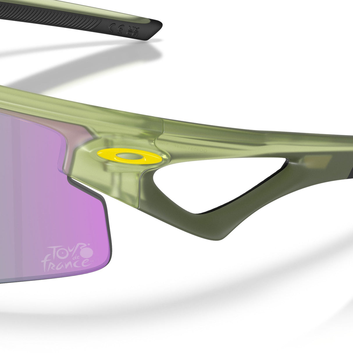 Oakley Sphaera Strike Glasses Tour de France - Matte Fern Prizm Road Jade