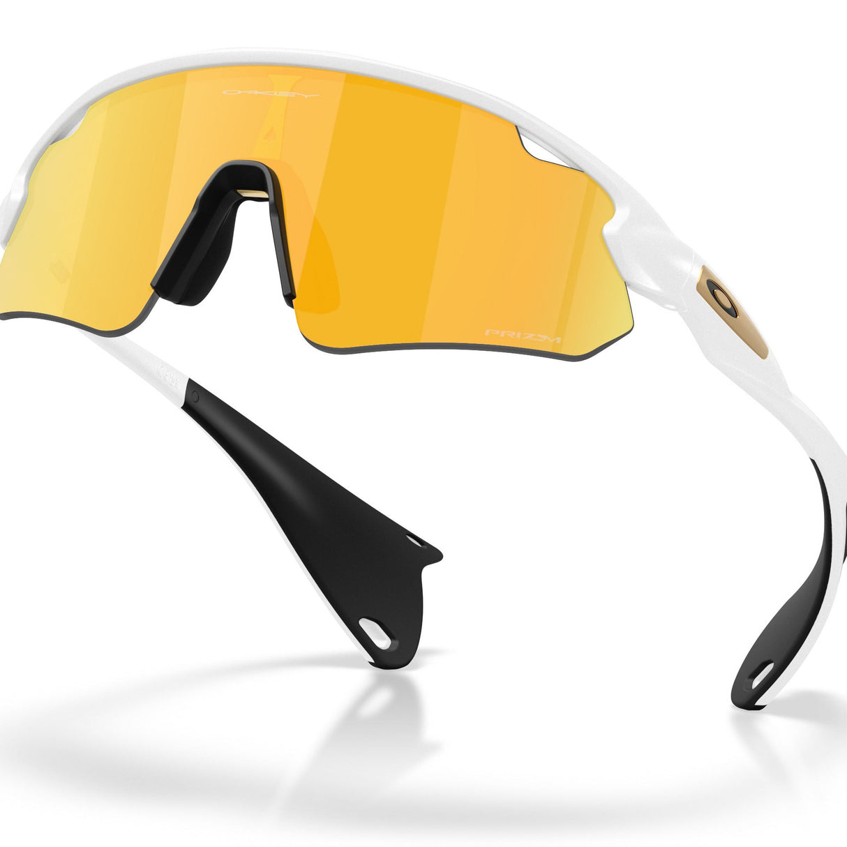 Oakley Stunt Devil A Glasses - Matte White Prizm 24K