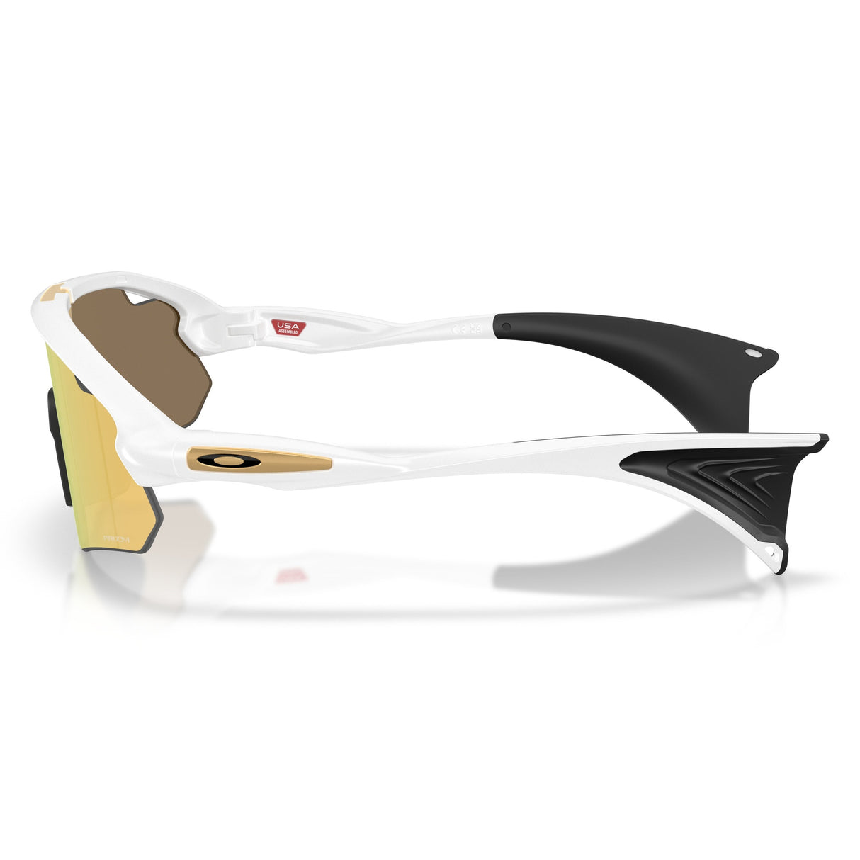 Oakley Stunt Devil A Glasses - Matte White Prizm 24K