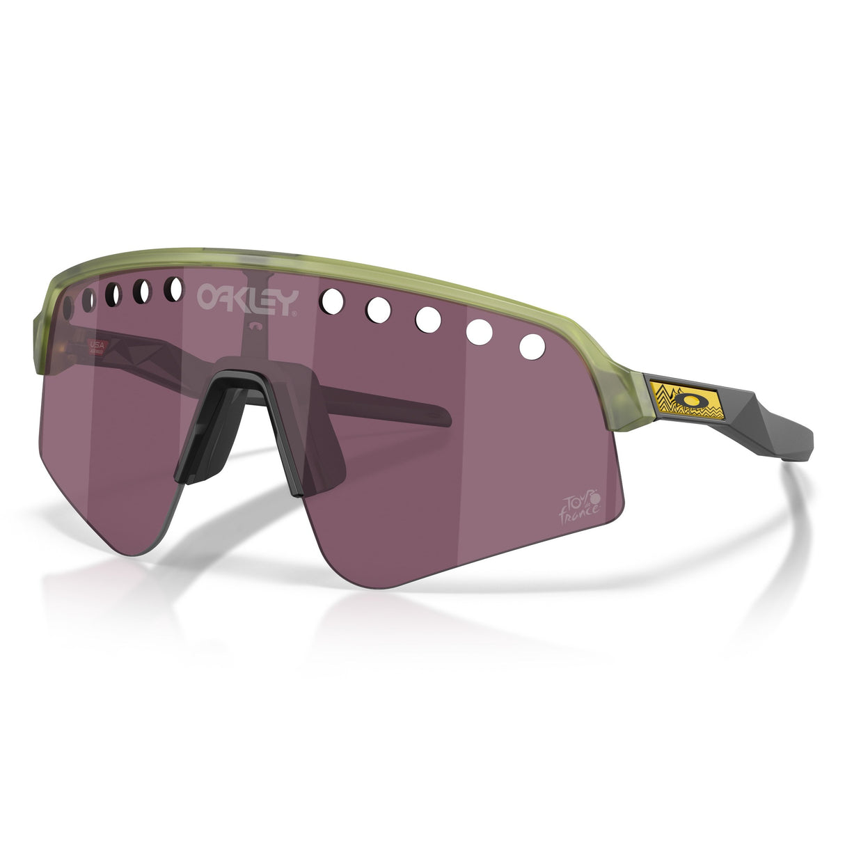 Occhiali Oakley Sutro Lite Sweep Tour de France - Matte Trans Fern Prizm Road Black Oakley