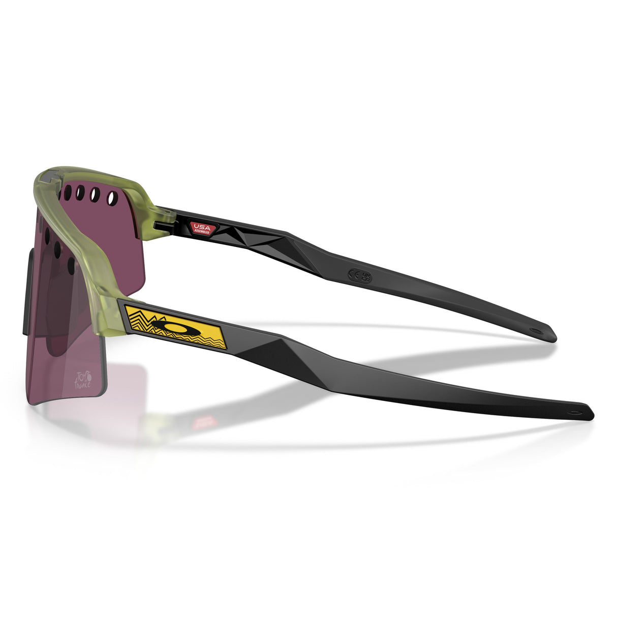 Occhiali Oakley Sutro Lite Sweep Tour de France - Matte Trans Fern Prizm Road Black Oakley