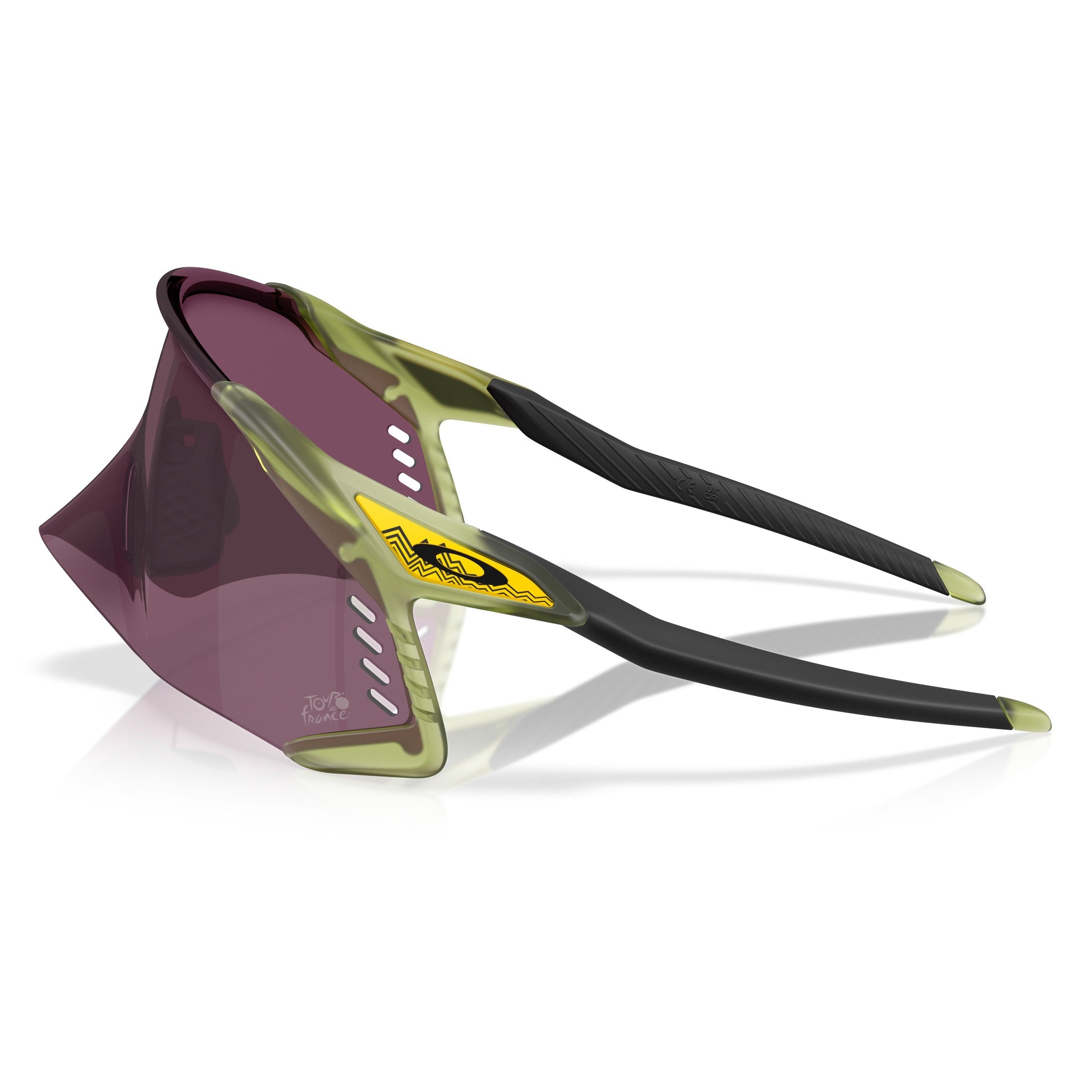 Occhiali Oakley Velo Kato Tour de France - Matte Trans Fern Prizm Road Black Oakley
