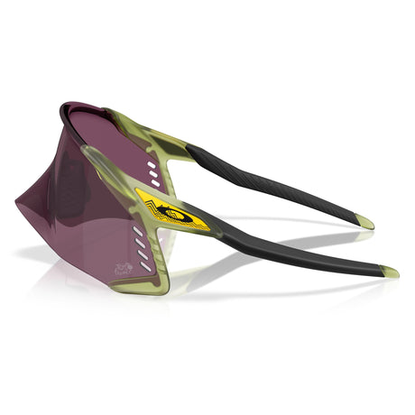 Oakley Velo Kato Glasses Tour de France - Matte Trans Fern Prizm Road Black