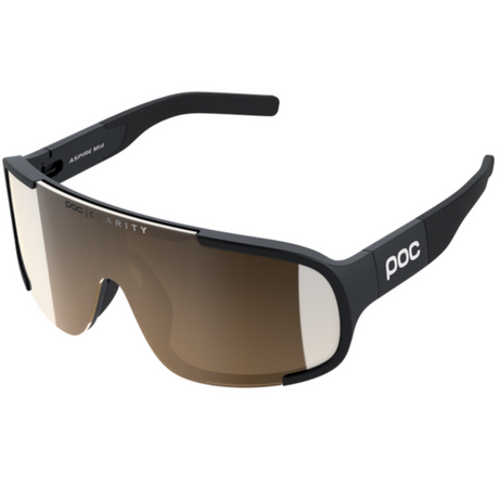 Occhiali Poc Aspire Mid - Uranium Black Clarity Trail Partly Sunny Silver - G
