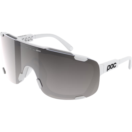 Occhiali Poc Devour Mid + - Hydrogen White Clarity Silver Poc